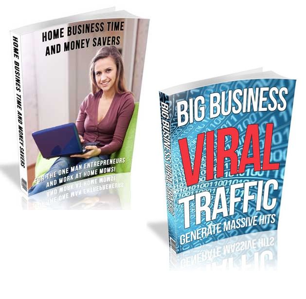 Bundle of Big Business Viral Traffic and Home Business Time and Money Savers